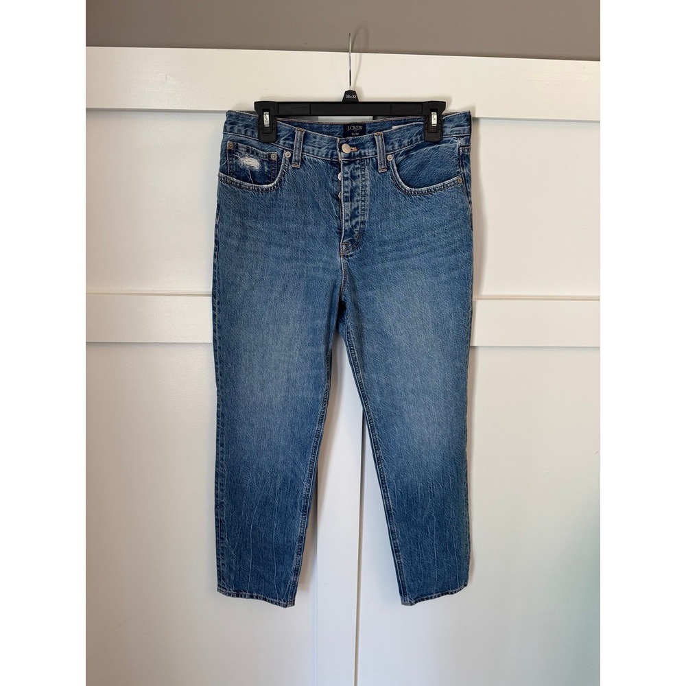 J Crew slim boyfriend size 28‎ denim EUC